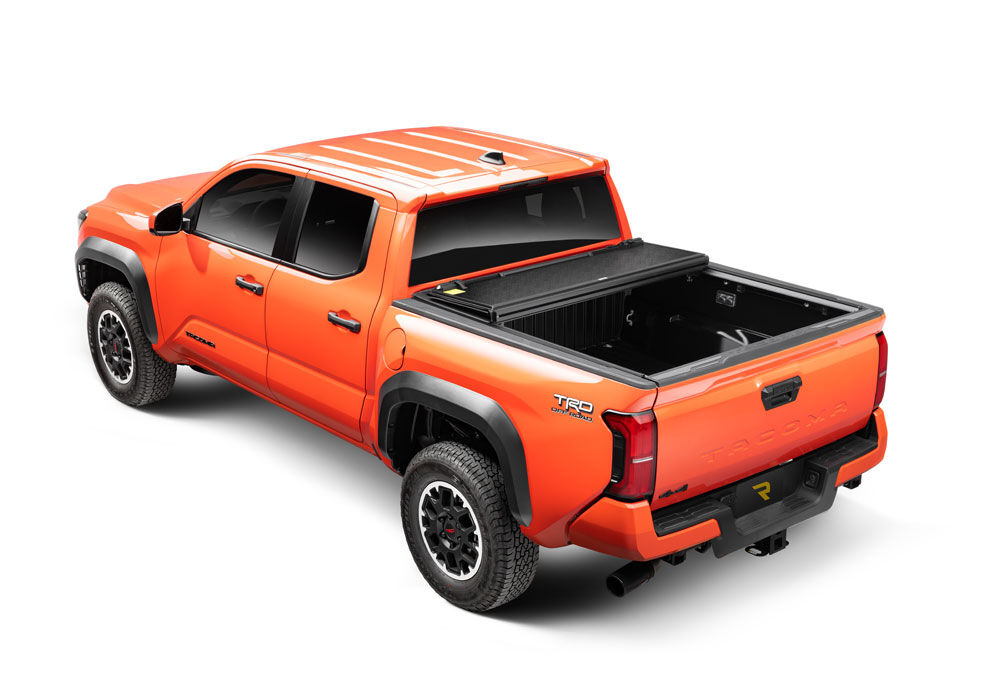 UnderCover Select 2007-2021 Toyota Tundra 6' 6" Bed Std/Dbl with Deck Rail System without Trail Special Edition Storage Boxes - Black Textured - Image 3