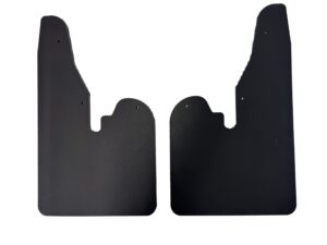No Drill, Specific Design Front Mud Flaps for the 2009-2018 Dodge Ram 1500 Pickups Non-Weighted Version 12"W x 20.5"H