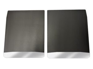 Universal 20" Rear Dually Mud Flaps with Stainless Steel Weight Pre-Installed; 20"W x 24"H