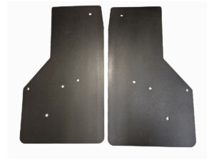 No Drill, Specific Design Front Mud Flaps for the 20+ Chevrolet 2500/3500 Pickups Non-Weighted Version; 14"W x 24"H