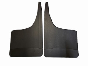 Specific Design Front Mud Flaps for the 94-01 Dodge 1500 - 94-02 Dodge 2500/3500 Pickups with Black-Powder Coated Stainless Steel Weights Pre-Installed - 12"W x 20.5"H