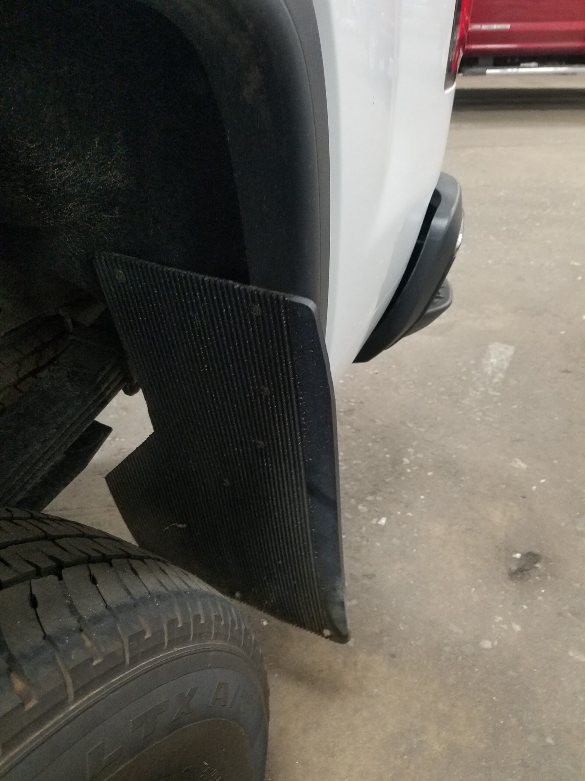Universal 14" Rear Mud Flaps Non-Weighted Version 14"W x 24"H - Image 2