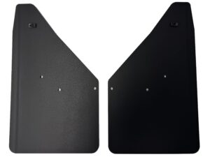 No Drill, Specific Design Rear Mud Flaps for the 24+ Chevrolet Colorado Pickup Non-Weighted Version 12"W x 20.5"H