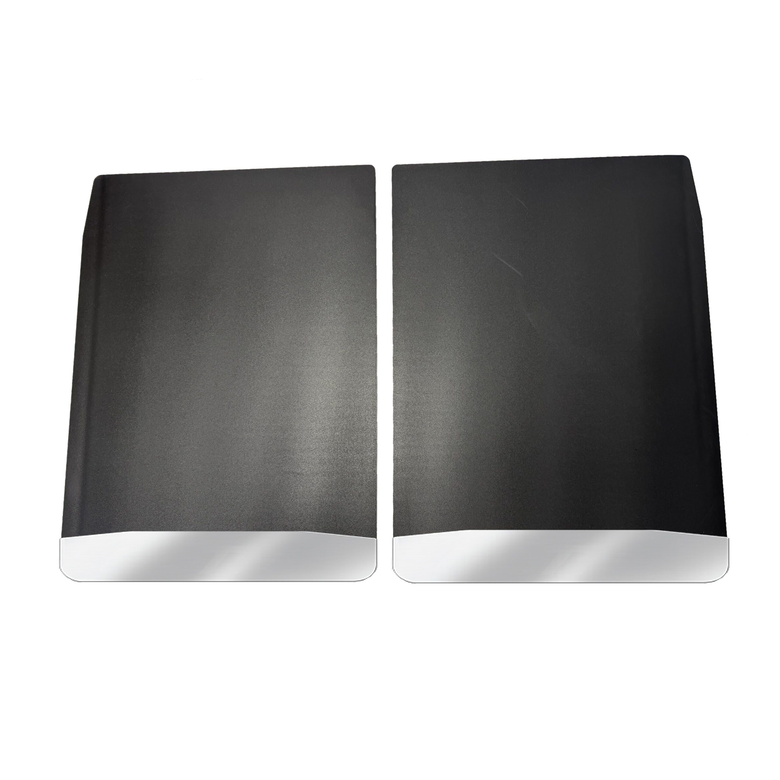 Universal 18" Rear Dually Mud Flaps with Stainless Steel Weight Pre-Installed; 18"W x 24"H