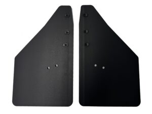 No Drill, Specific Design Rear Mud Flaps for the 21+ Ford F150 Pickups Non-Weighted Version 12"W x 20.5"H