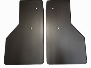 No Drill, Specific Design Rear Mud Flaps for the 2010 to 2018 Dodge Ram 2500-3500 Pickups Non-Weighted Version; 14"W x 24"H