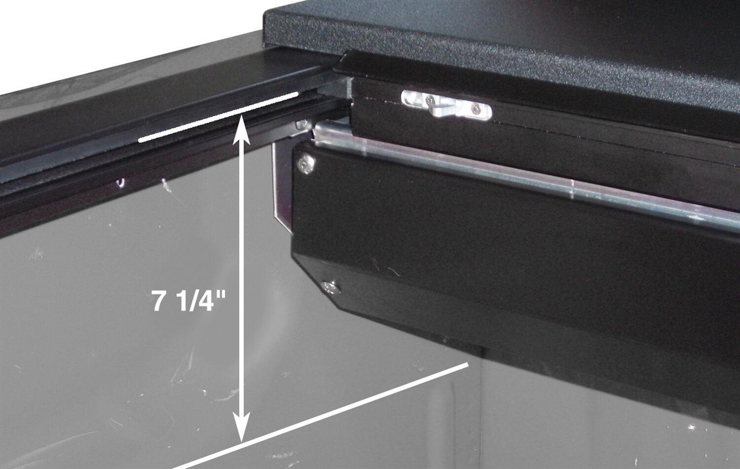 M-Series Locking Retractable Truck Bed Cover for 2019-2024 Ram 1500 Classic; 2009-2018 Dodge Ram 1500, 2010-2025 Ram 2500/3500 6.4 Ft. Bed (Excludes models withRamBox) - Image 3
